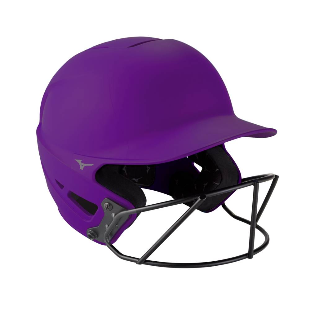 Casco Mizuno F6 Fastpitch Softball Batting Donna - Viola - 75093-GHOY